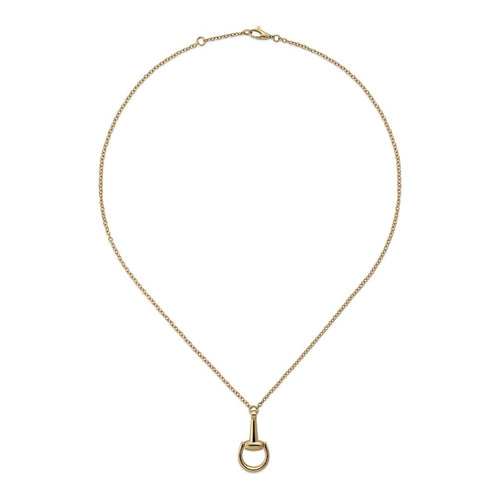 Gucci "Horsebit"  18kt Yellow Gold Chain Necklace