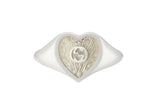 Gucci Heart Interlocking G Sterling Silver Ring (12)