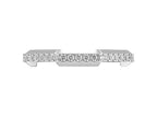 "Link to Love" 18kt White Gold Diamond Ring (6.5)