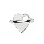 Sterling Silver Trademark Heart Ring