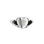Gucci Blind for Love Sterling Silver Ring (6.5)