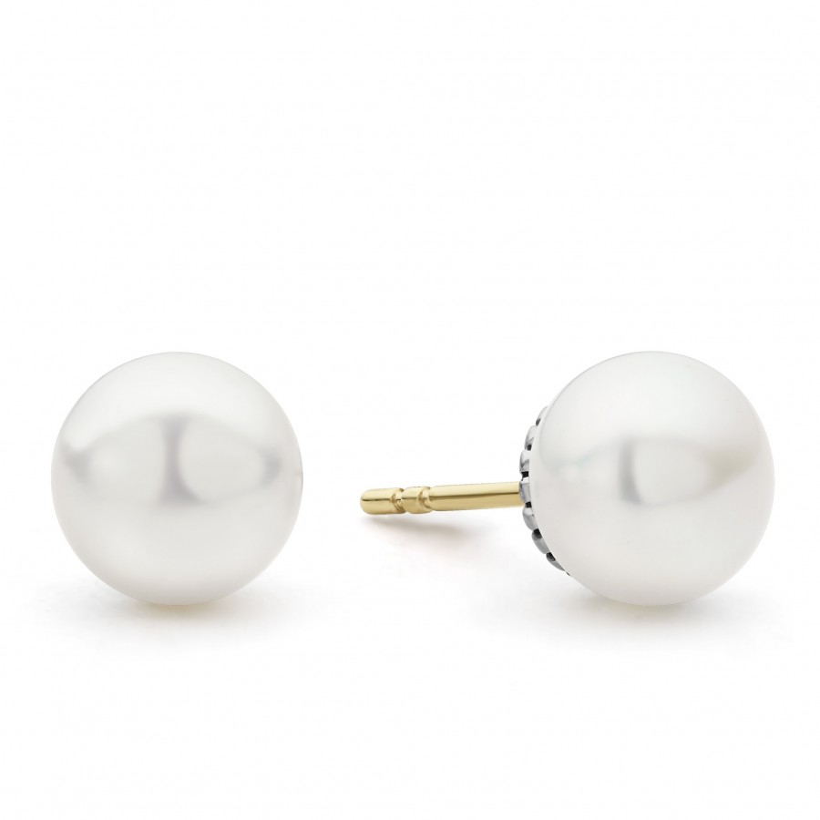 LAGOS "Luna" Pearl Earrings