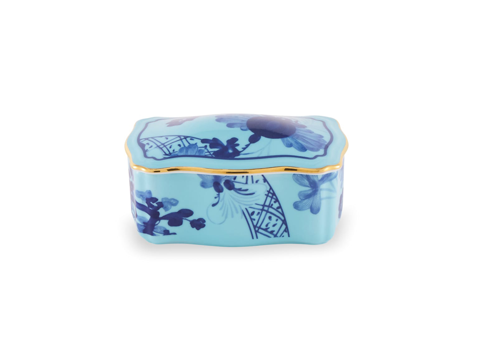 Richard Ginori 1735 "Oriente Italiano" Iris Jewelry Box
