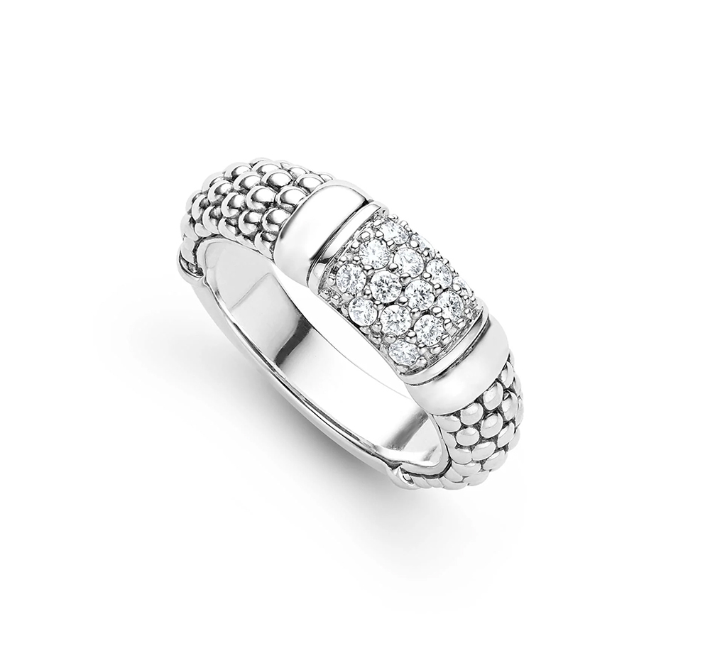 LAGOS  "Signature Caviar" Diamond Ring (7)