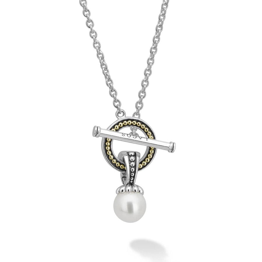 LAGOS Luna Pearl Toggle Women's Necklace