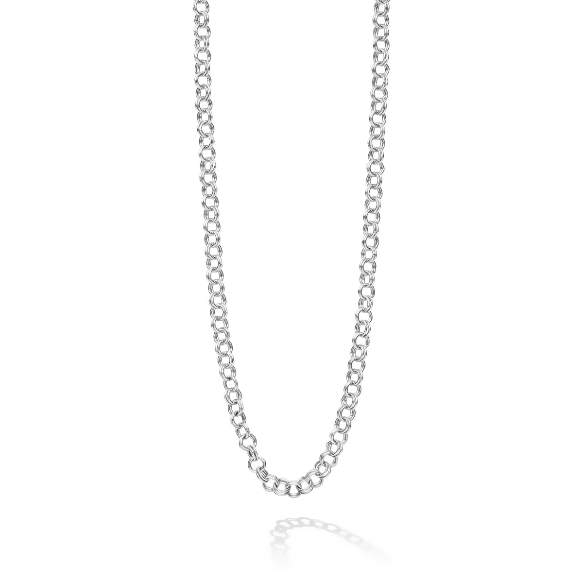 "Anthem" Silver High Jinks Link Chain 22" Necklace