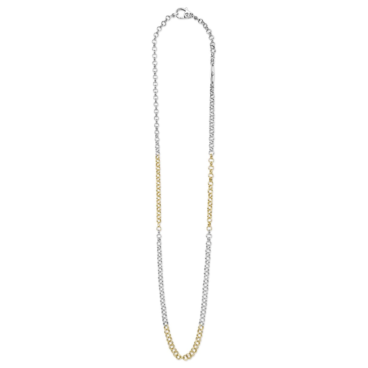 "Anthem" Two-Tone High Jinks Link Chain Necklace