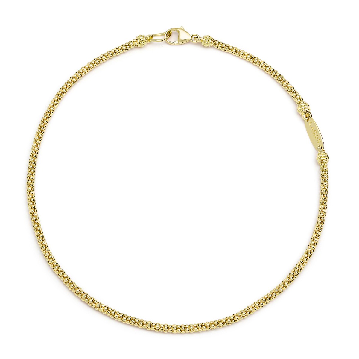 "Anthem" 18kt Gold Caviar Bracelet