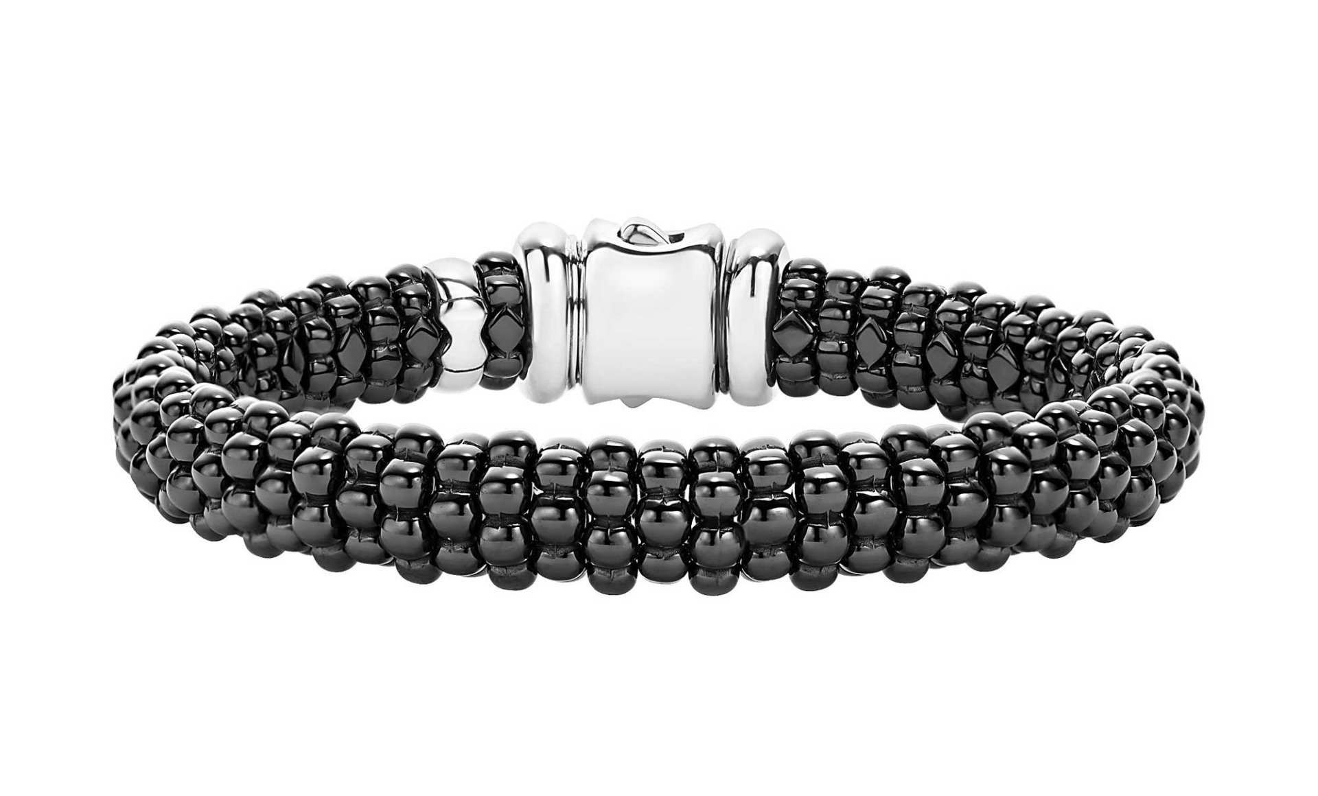 LAGOS "Black Caviar" Beaded Bracelet