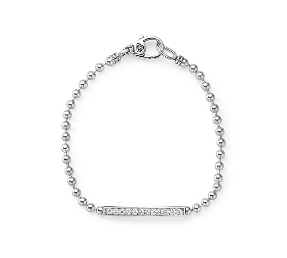"Caviar Spark" Diamond Beaded Bracelet