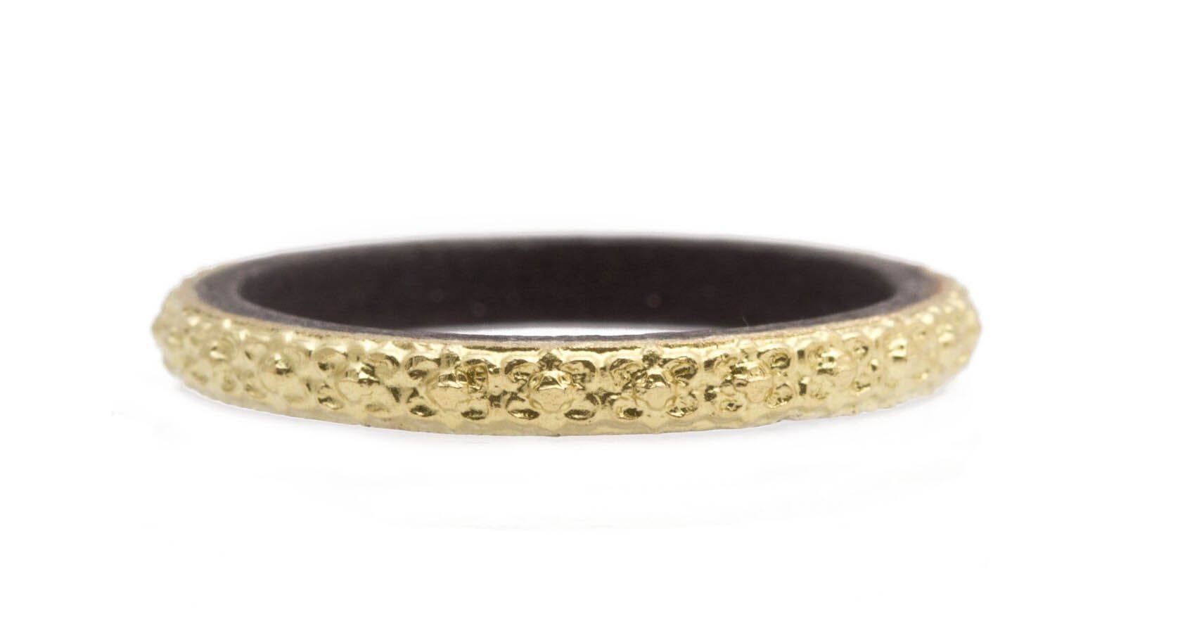 Armenta "Old Word" Scalloped Edge Stack Ring