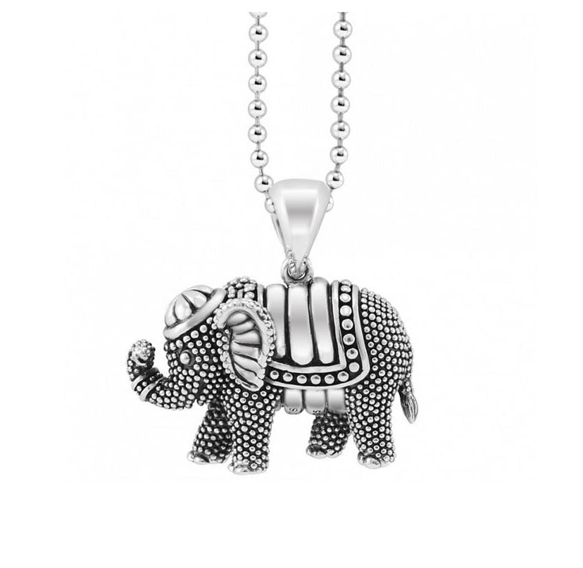 LAGOS "Rare Wonders" Elephant Pendant Necklace