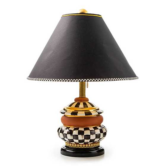 Mackenzie-Childs Courtly Check Groovy Table Lamp