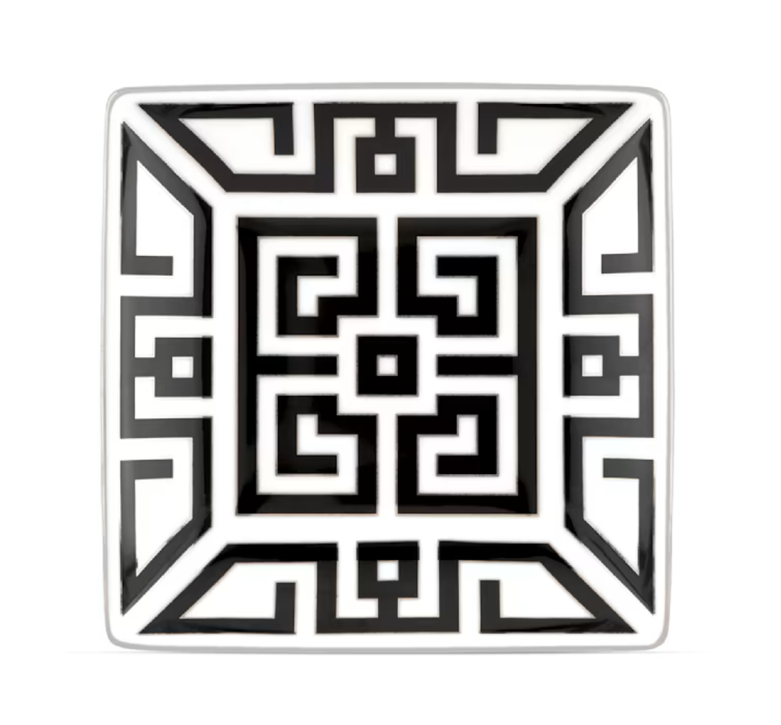 "Labirinto" Nero Change Tray