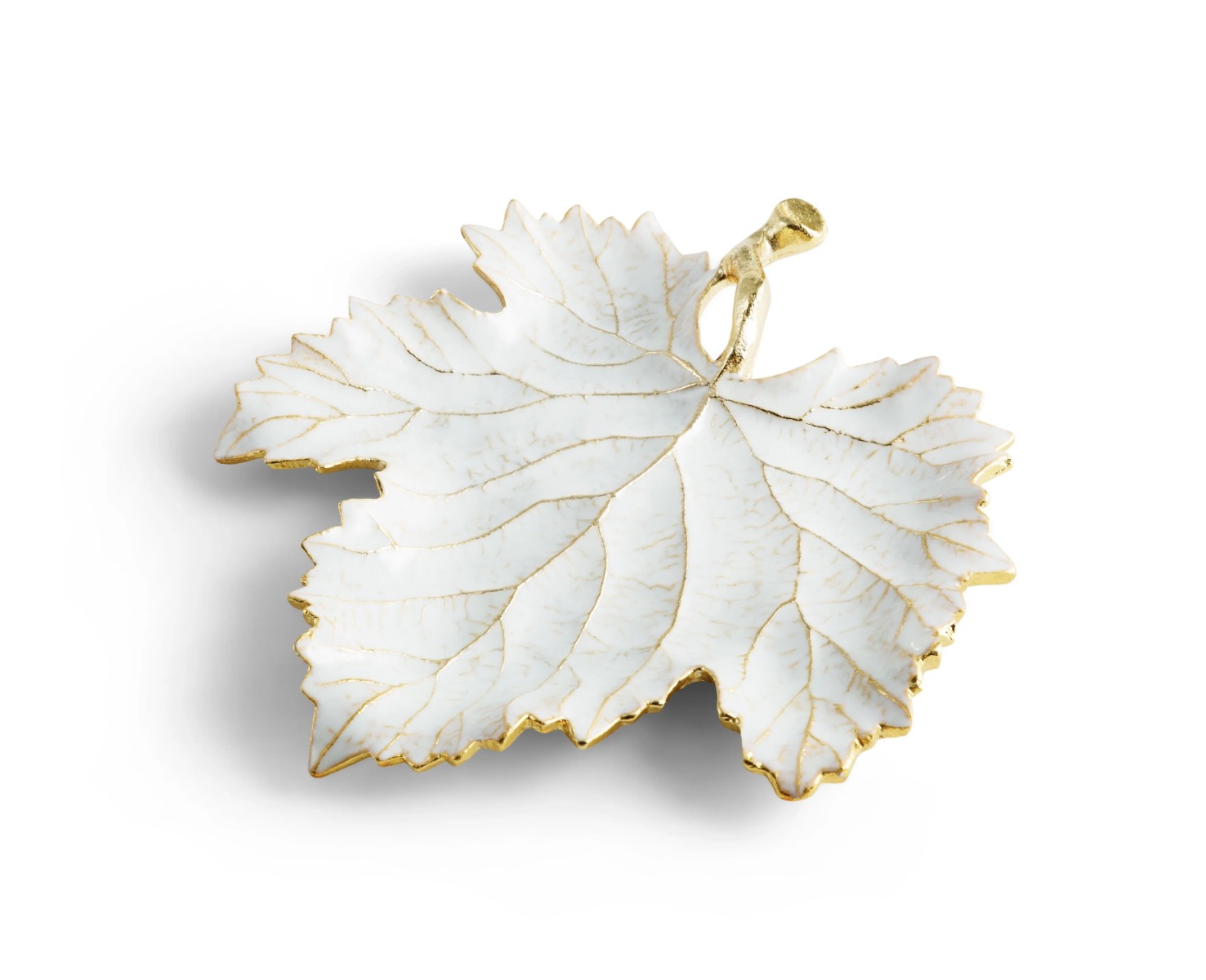 Michael Aram Winter Leaves Grape Leaf Dish 
