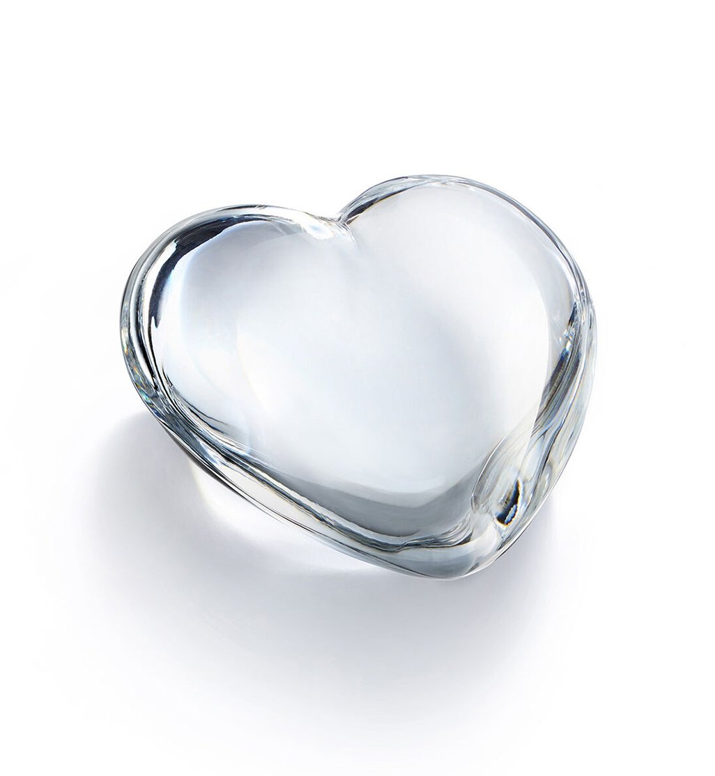 Baccarat Coeur Cupid Heart - Clear Crystal