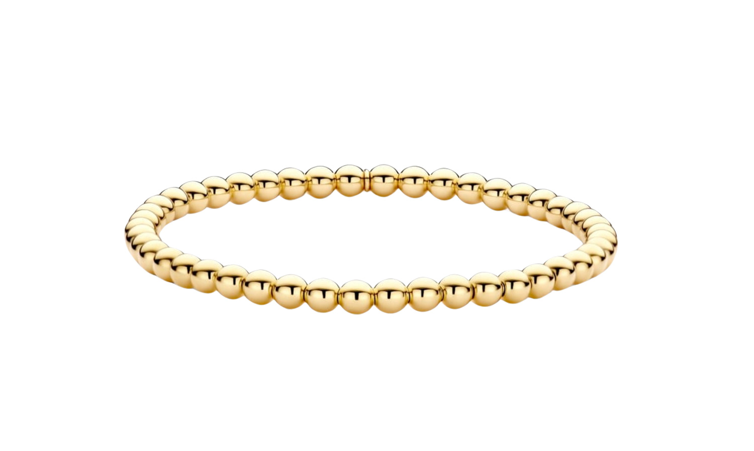 "Tresore" Stretch Bracelet in 18kt Yellow Gold