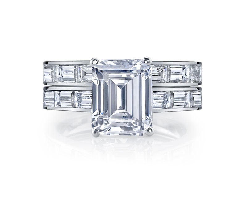 Louis Anthony Jewelers Eternity Set in 18kt White Gold