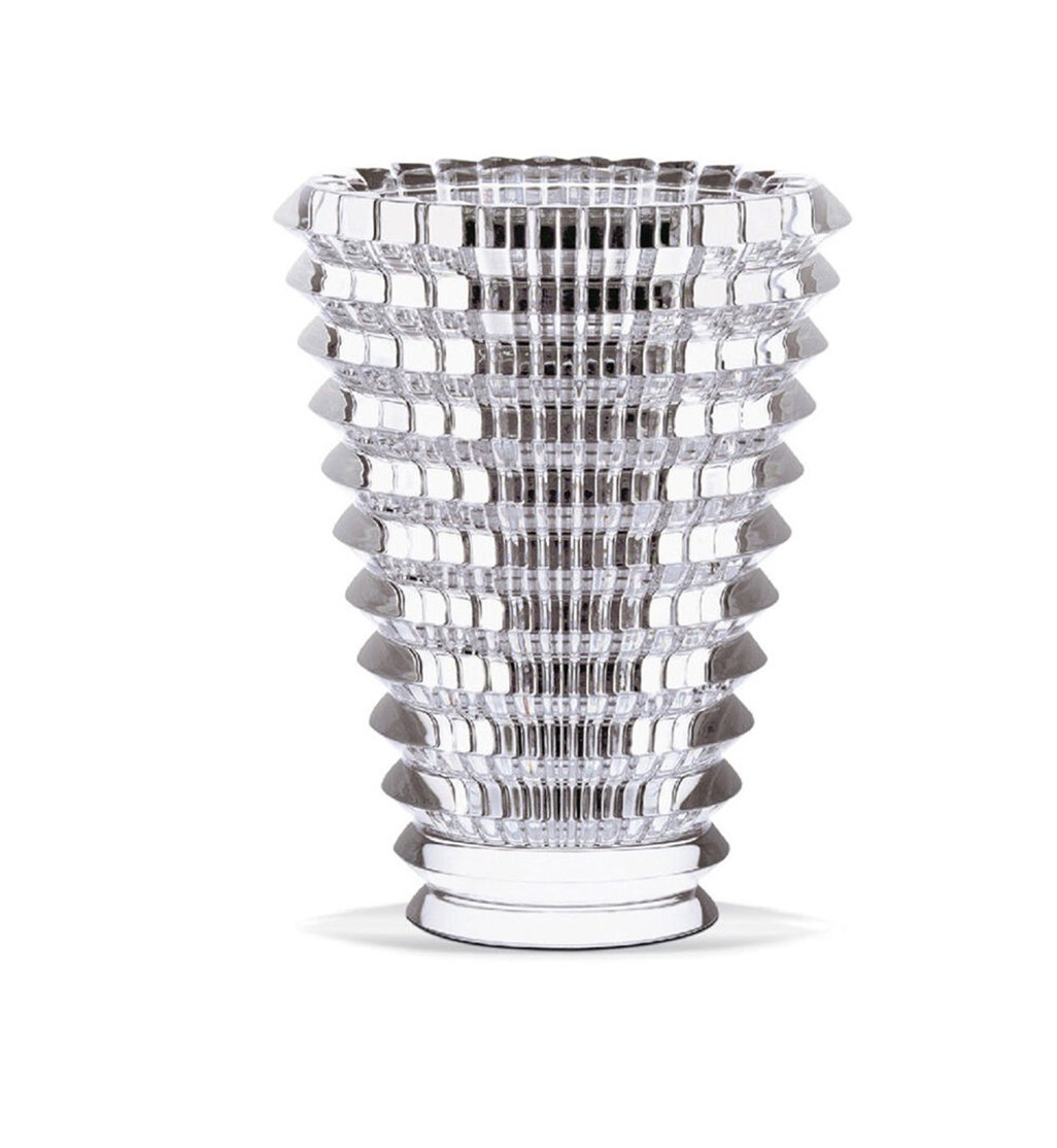 Baccarat Small Eye Vase - Clear Crystal