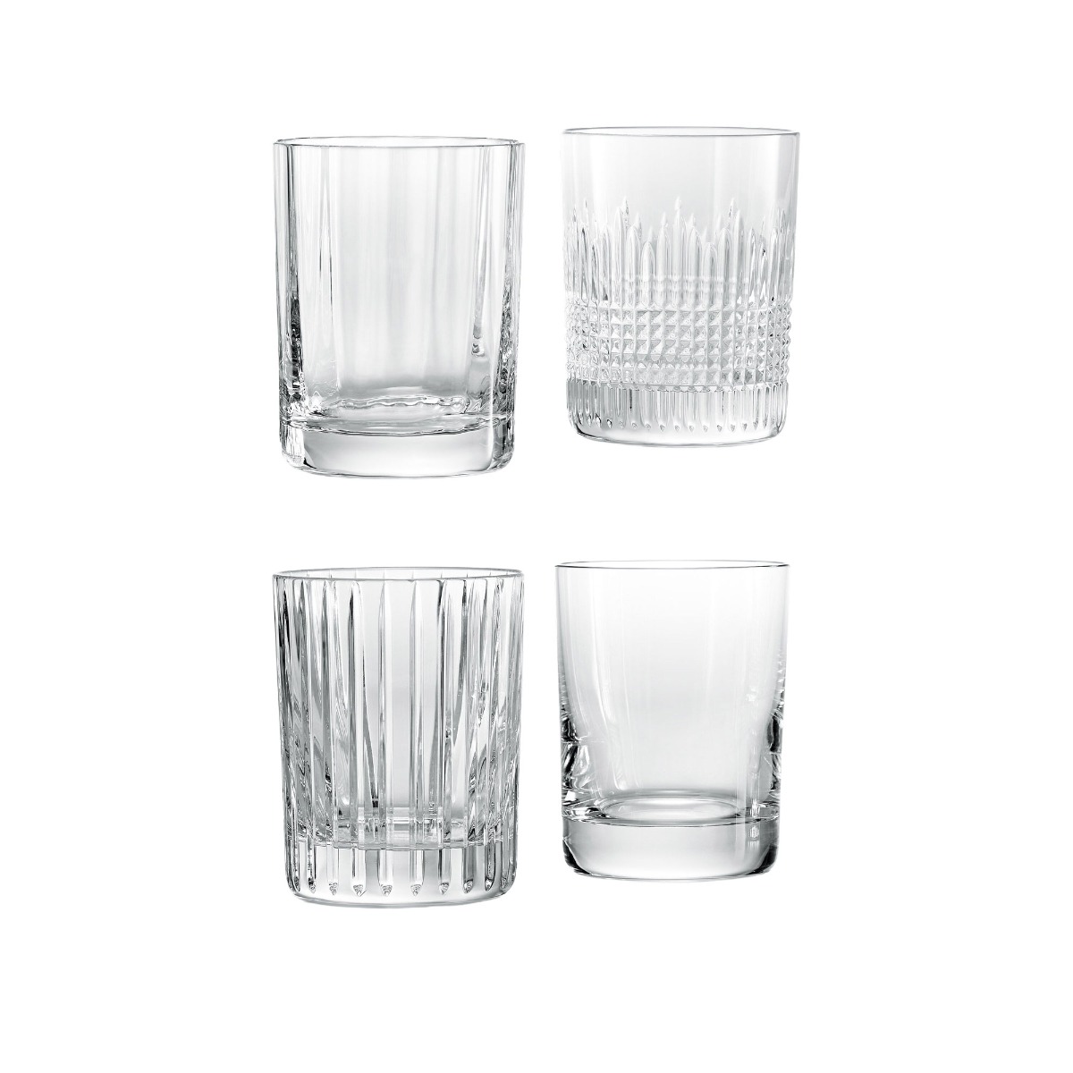 4 Elements Tumblers Set, S/4