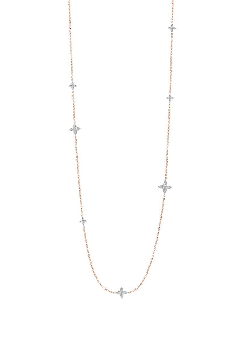 Mariani Diamond Lucilla Necklace in 18kt Yellow Gold