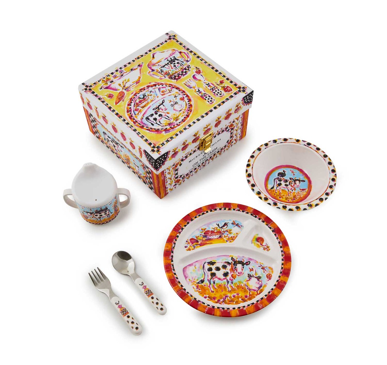 On the Farm Toddler's Dinnerware Set