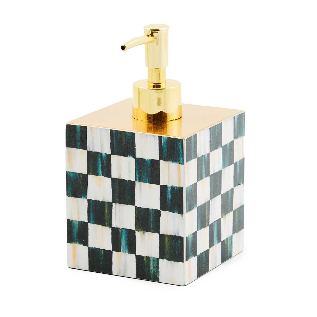 Courtly Check Lacquer Soap Pump