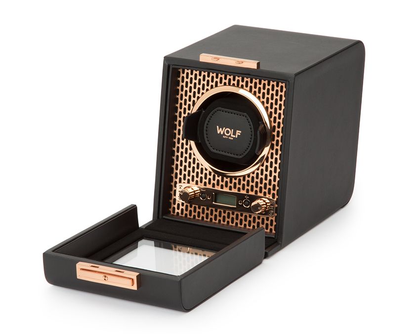 Wolf 1834 Axis Copper Single Watch Winder