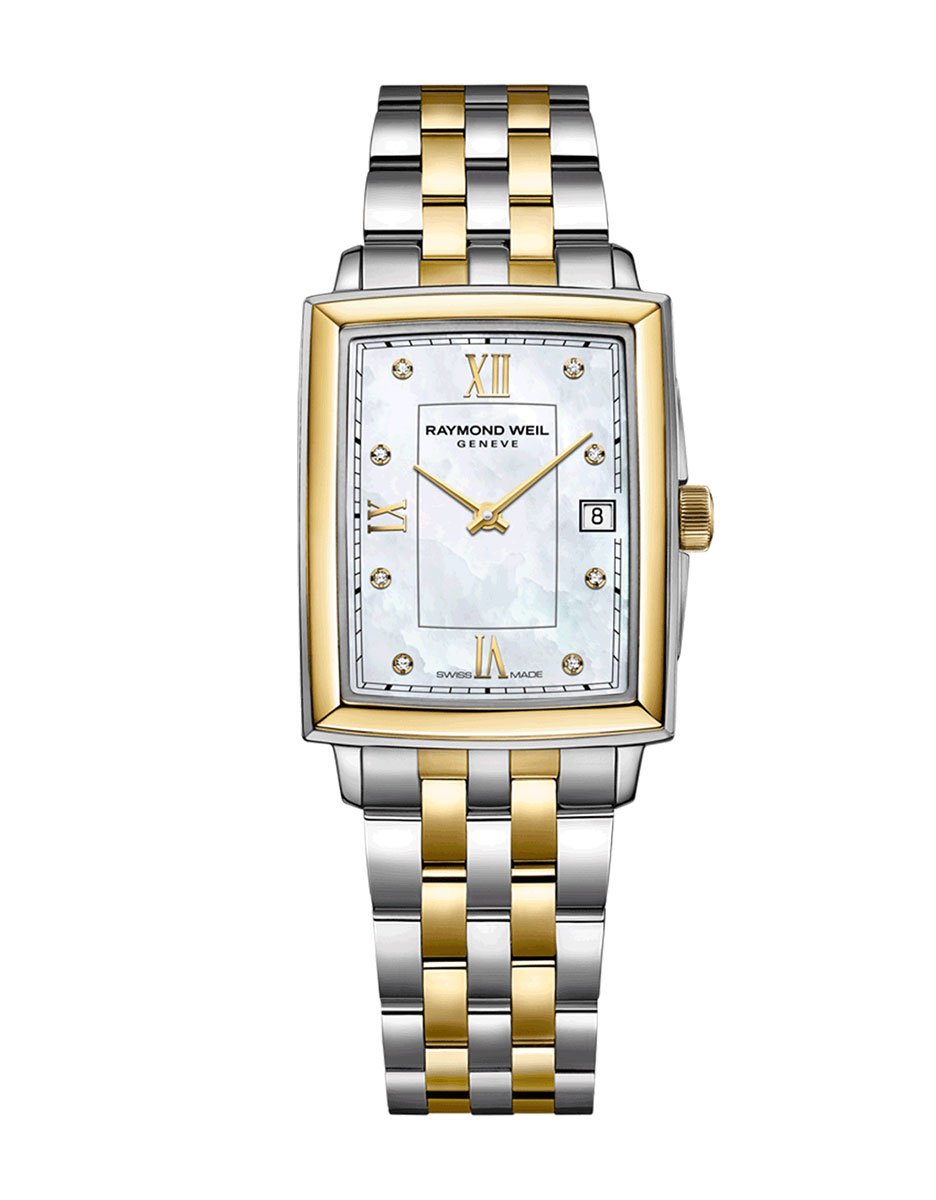Raymond Weil "Toccata" Two-Tone Diamond Quartz Watch