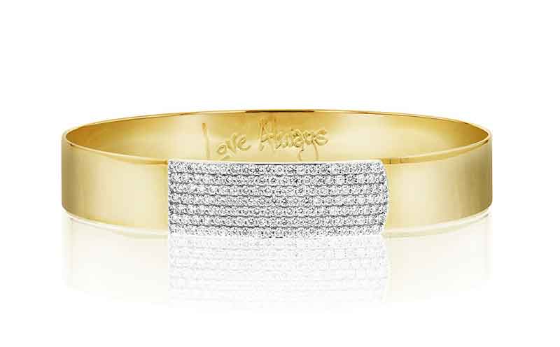 Phillips House "Affair" 14kt Yelow Gold Affair Strap Bracelet