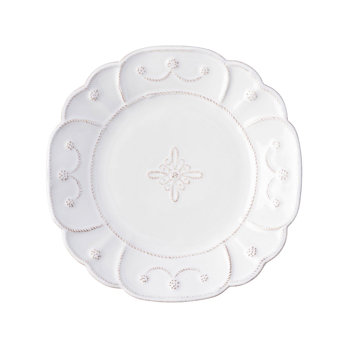 Dessert/Salad Plate - Whitewash