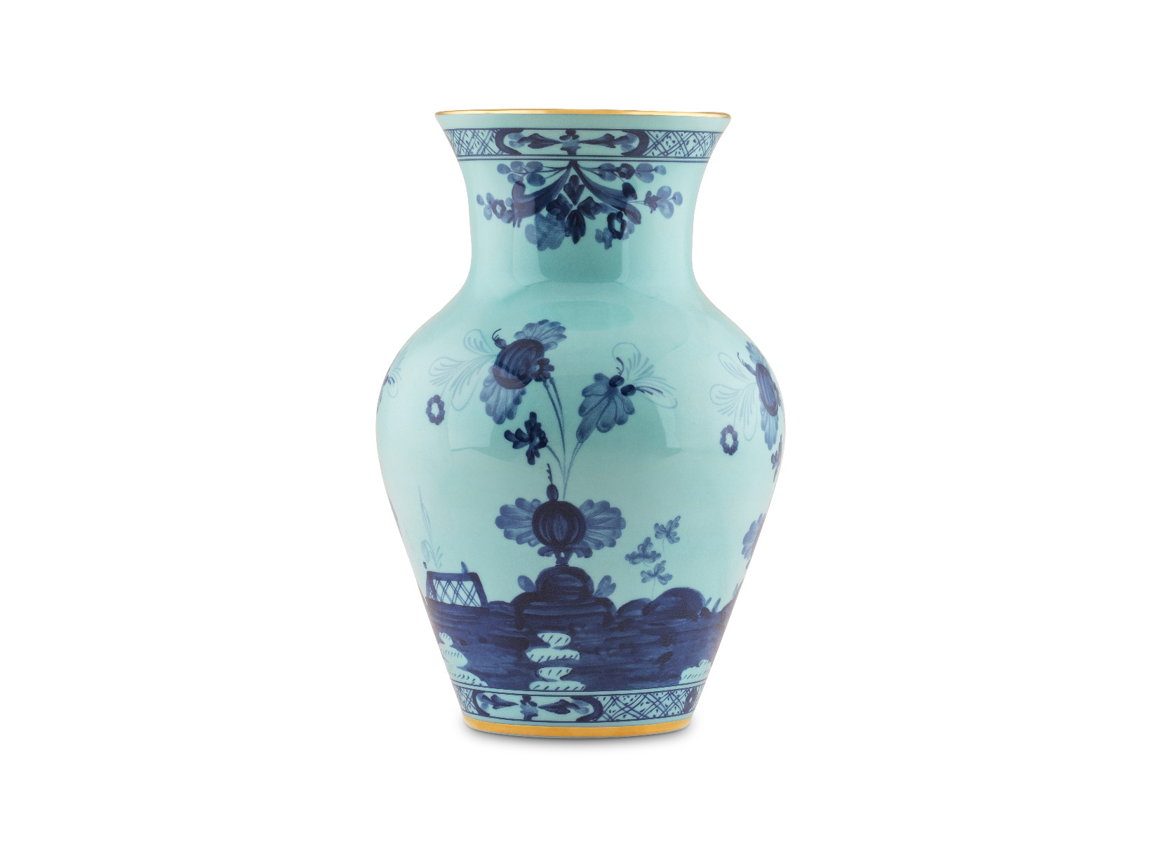 "Oriente Italiano" Iris Ming Vase