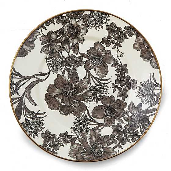 Sterling English Garden Enamel Dinner Plate