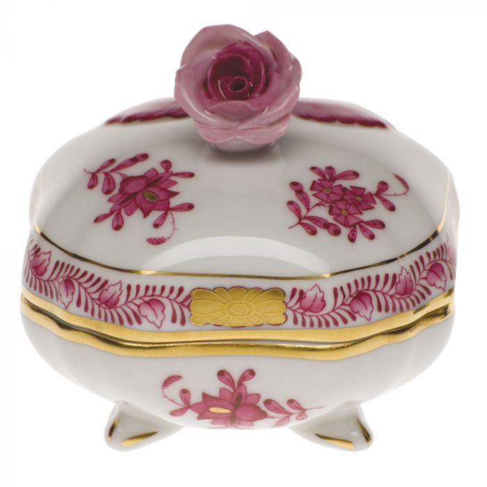 Covered Bonbon With Rose - Raspberry