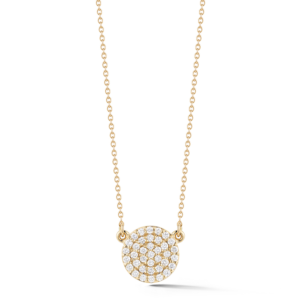 Barbela Design Diamond Bryce 14kt Yellow Gold Necklace