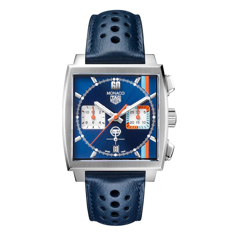TAG Heuer Monaco x Gulf Automatic Chronograph Watch