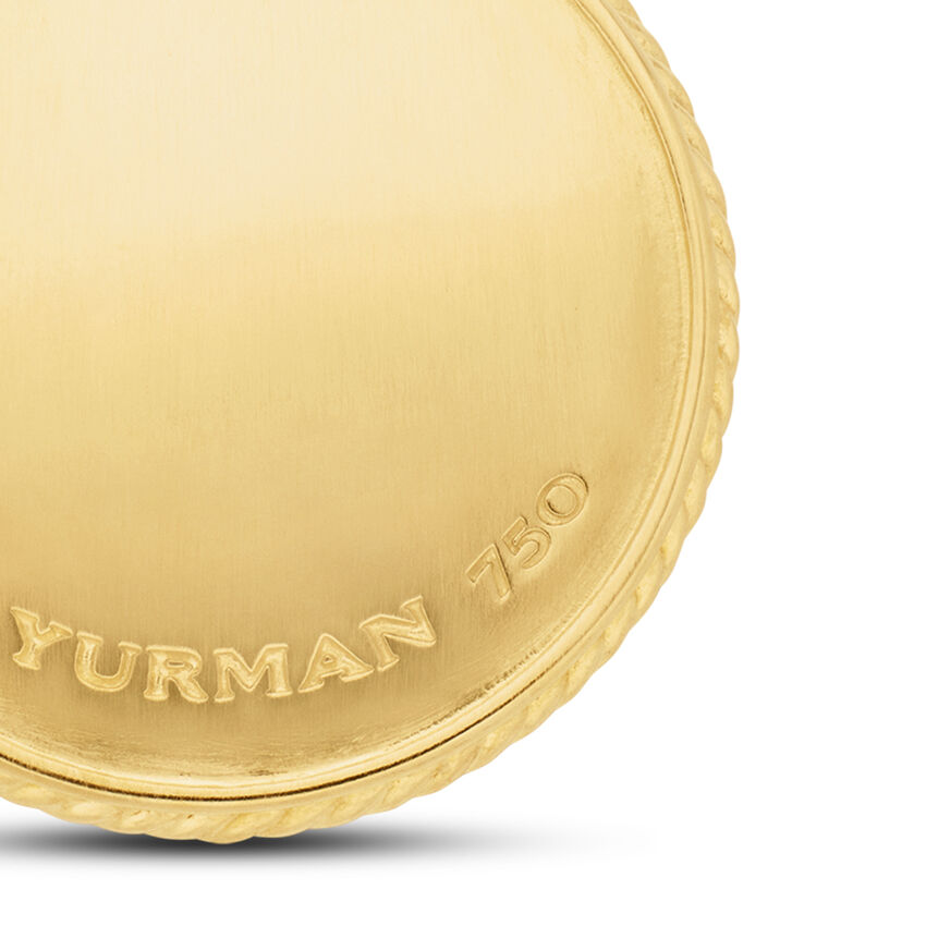 Maritime® Compass Amulet in 18K Yellow Gold with Center Diamond