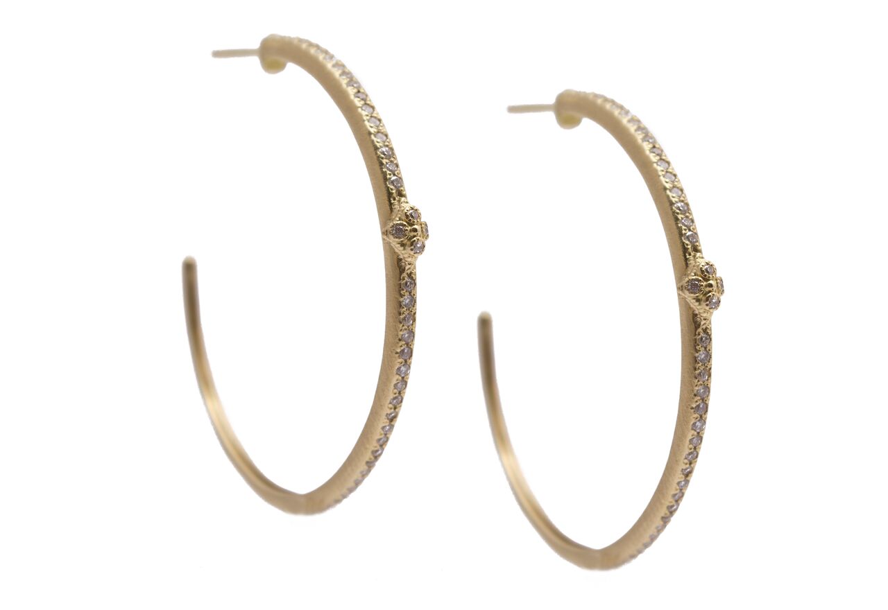 Armenta "Sueno" Crivelli Diamond Hoop Earrings