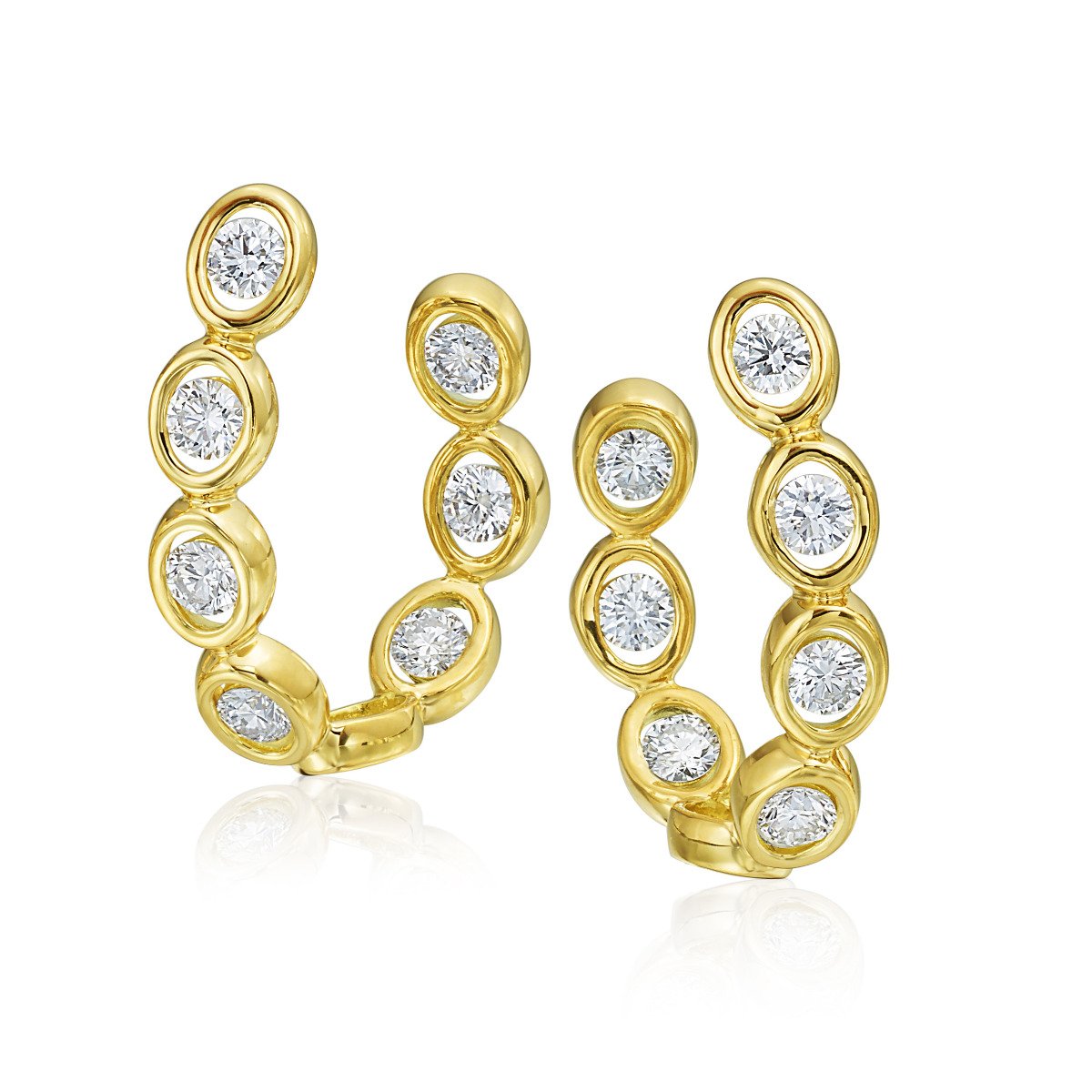 Gumuchian "Oasis" Large Diamond Earrings