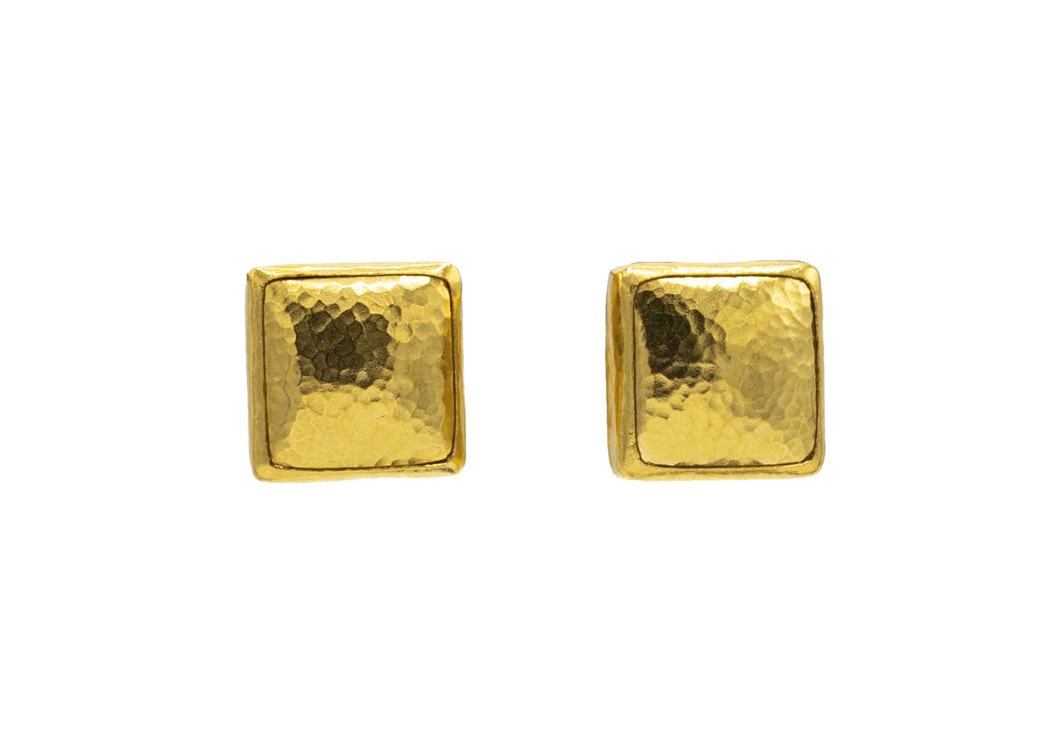 Gurhan "Amulet" 24kt Yellow Gold Stud Earrings