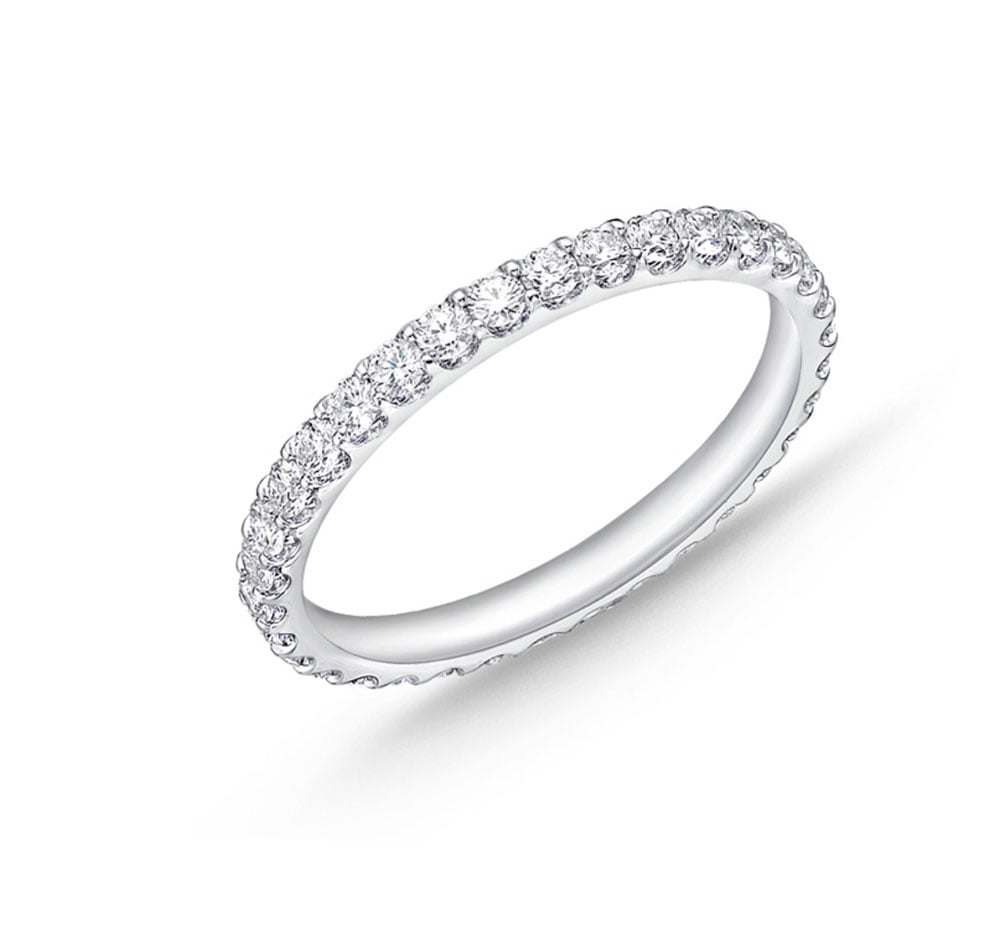 "Odessa" Platinum Diamond Eternity Band