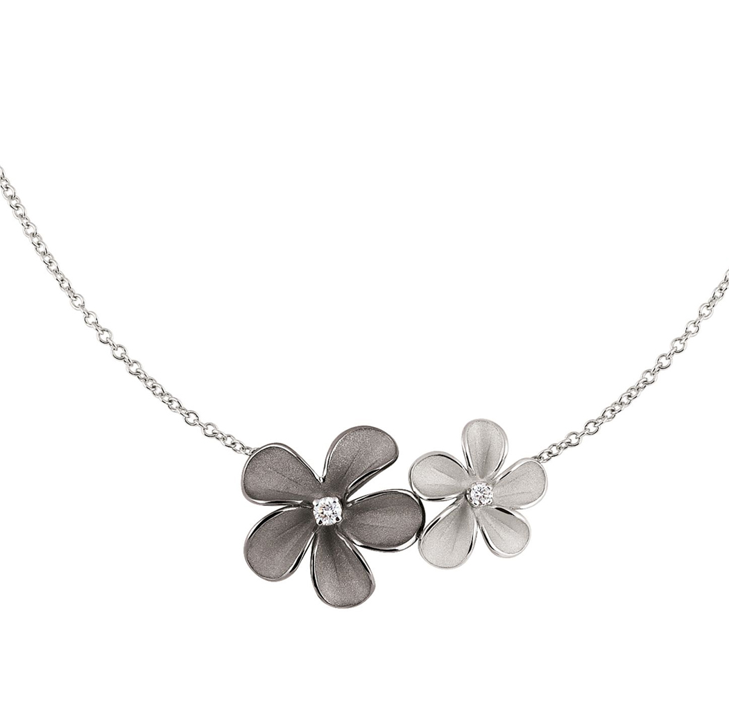 Annamaria Cammilli “Cherry Bloom” Collier 18kt Gold Diamond Necklace