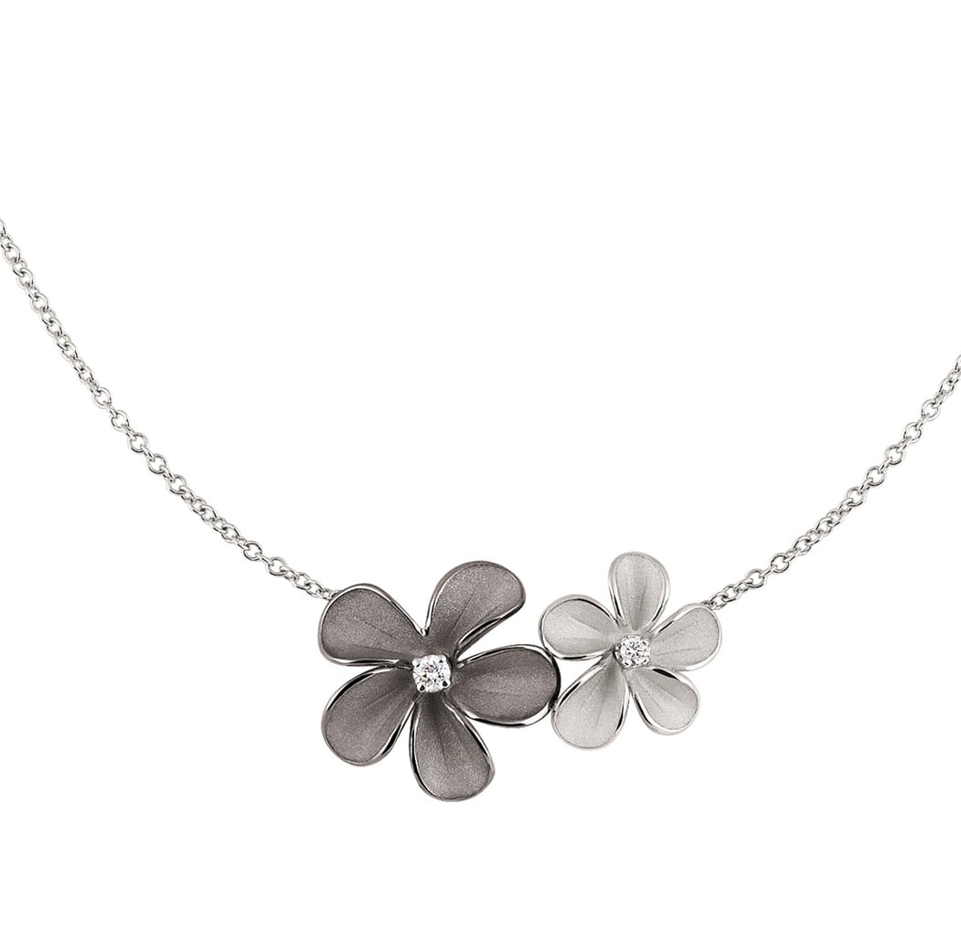 Annamaria Cammilli “Cherry Bloom” Collier 18kt Gold Diamond Necklace