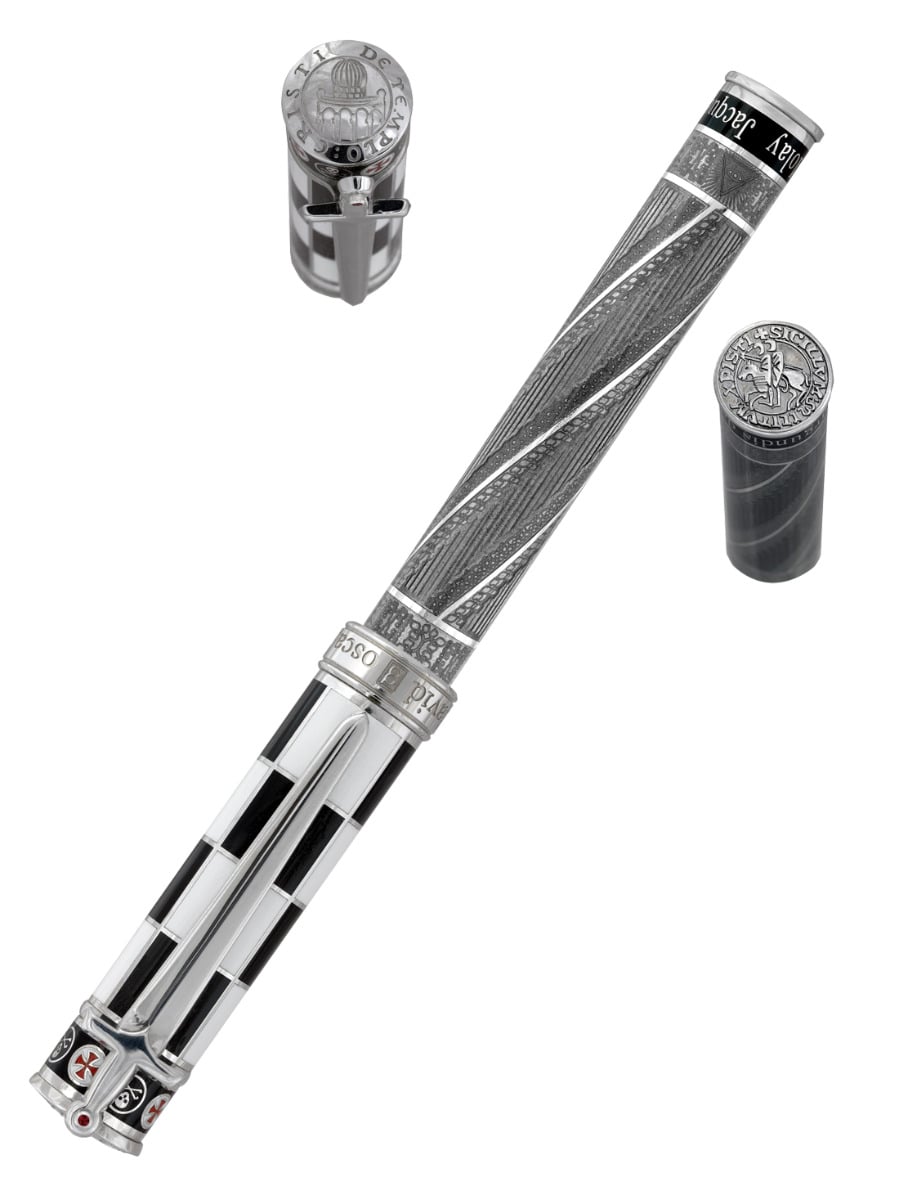 David Oscarson Jacques de Molay Rollerblade Pen