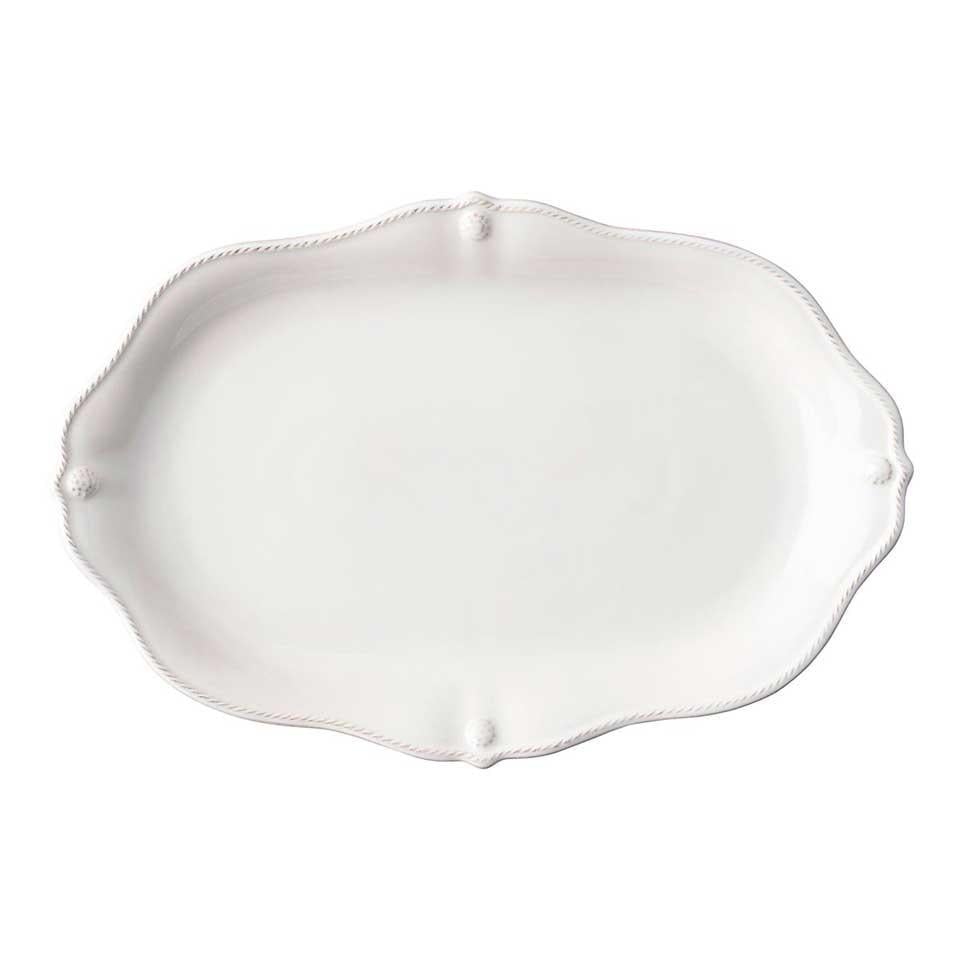 16" Platter - Whitewash