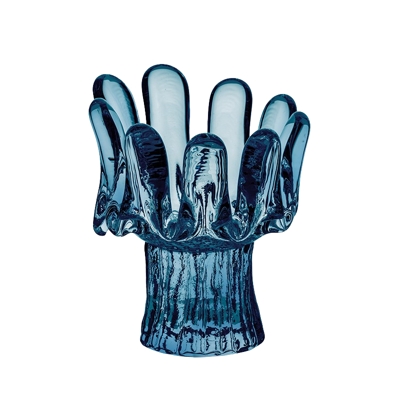 Sunflower Medium Votive, Blue
