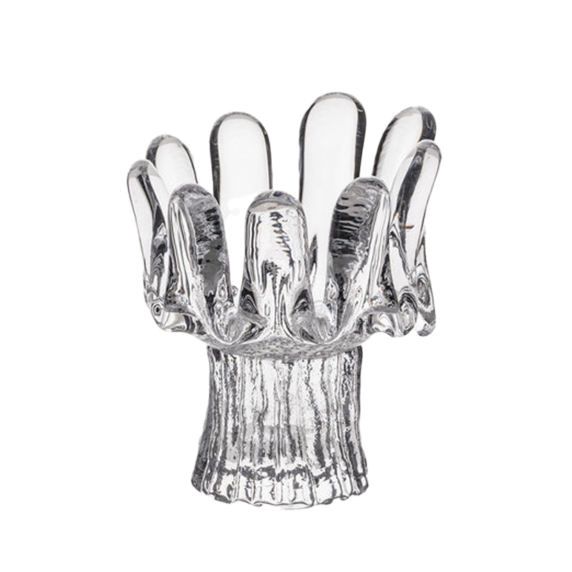 Sunflower Medium Votive, Clear
