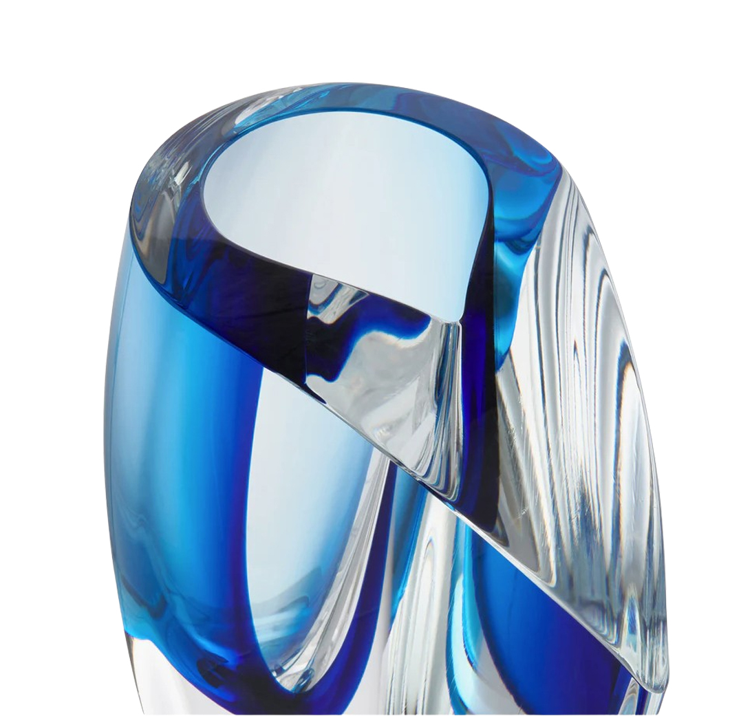 Mirage Vase Large, Blue