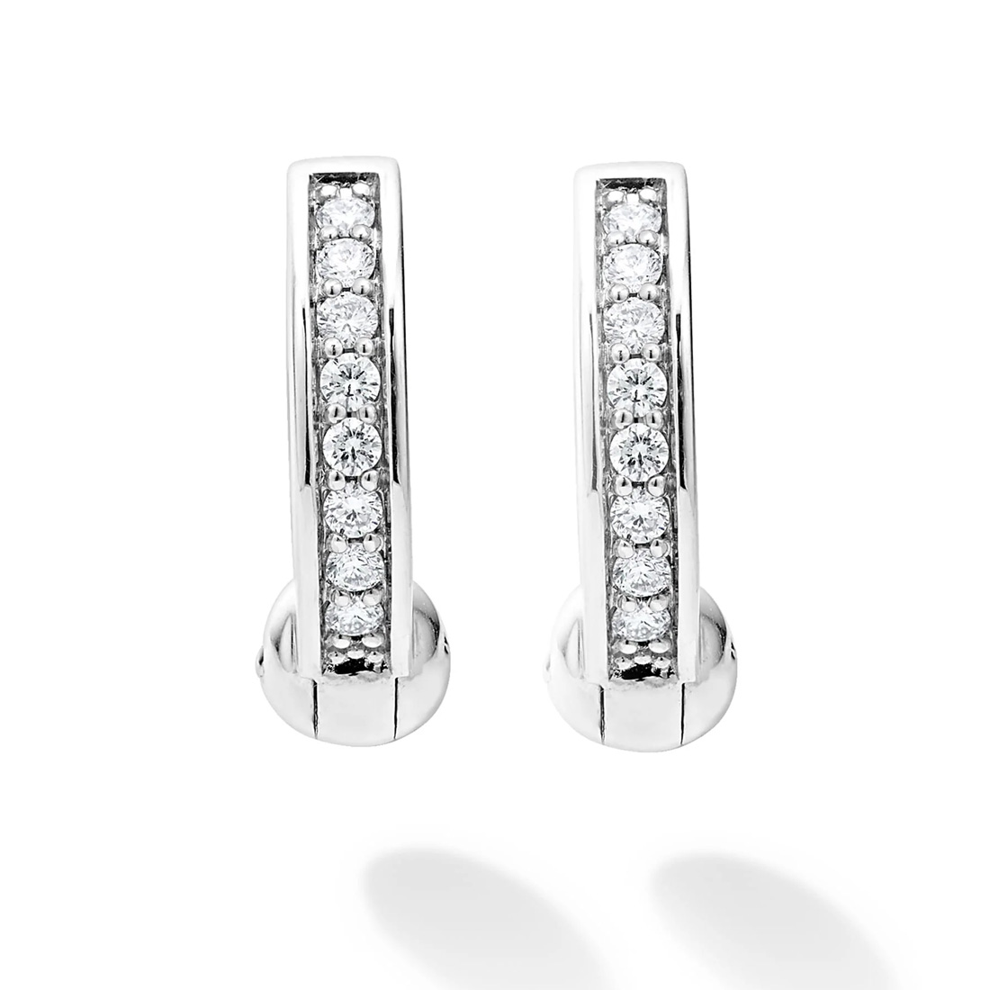 LAGOS "Caviar Spark" Diamond Huggie Earrings