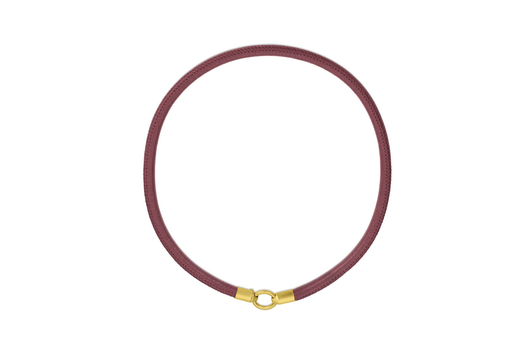 Thick Leather Marsala Cord